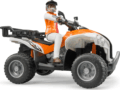 Bruder Quad (ATV) sofőr figurával