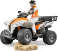 Bruder Quad (ATV) sofőr figurával