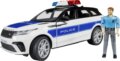 Bruder, Range Rover Velar rendőrautó, rendőrtiszttel