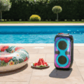 Blaupunkt PB60X Bluetooth party MDF hangszóró, AUX, LED világítás
