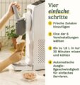 Cuisinart ICE201E Frost Fusion fagylaltkészítő gép, 1,6 l