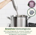 Cuisinart HB500E botmixer szett, 400W, Ezüst
