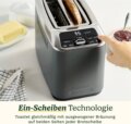 Cuisinart CPT525DE kenyérpirító, 2 szeletes, Szürke