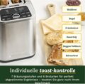 Cuisinart CPT525E kenyérpirító, 2 szeletes, ezüst