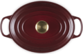 Le Creuset Signature ovális öntöttvas sütő-főzőedény, 29cm, 4,7 l, rhone