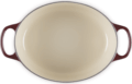 Le Creuset Signature ovális öntöttvas sütő-főzőedény, 29cm, 4,7 l, rhone