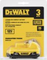 DeWalt DCB124 akkumulátor, 12V, 3,0 Ah
