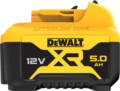 DeWalt DCB126 akkumulátor, 12V, 5,0 Ah