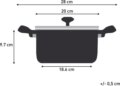 Tefal Duetto+ G7194456 lábas fedővel, 20cm