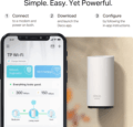 TP-Link Deco BE25-Outdoor (Wi-Fi 7, BE3600, kétsávos, Mesh, beltéri/kültéri)