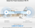 TP-Link Deco BE25-Outdoor (Wi-Fi 7, BE3600, kétsávos, Mesh, beltéri/kültéri)
