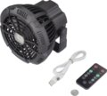 X10 újratölthető akkus ventilátor világítással