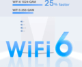 TP-Link RE600X WiFi jelerősítő (AX1800, Wi-Fi 6)