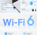 TP-Link Archer TX20U Nano USB WiFi adapter (AX1800, Wi-Fi 6)