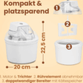 Clatronic ICM 3764 fagylaltkészítő gép, 1,5 l