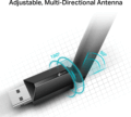 TP-Link Archer T2U Plus USB WiFi adapter (AC600, Wi-Fi 5)