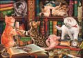Clementoni, Érdeklődő cicák puzzle, 1000 darabos