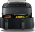 Philips SteamFry+ Dual NA550/00 dupla kosaras forrólevegős sütő (9 l)