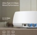 TP-Link Deco BE25 (Wi-Fi 7, BE5000, kétsávos, Mesh, 3-Pack)