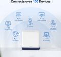 Mercusys Halo H50G (Wi-Fi 5, AC1900, kétsávos, Mesh, 3-Pack)