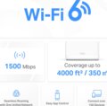 Mercusys Halo H60X (Wi-Fi 6, AX1500, kétsávos, Mesh, 3-Pack)