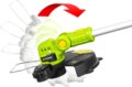 Fieldmann FZS 70105-0 Akkumulátoros szegélynyíró, akku és töltő nélkül