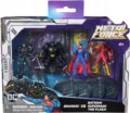 DC Comics Metal Force, 4 db-os gyűjthető figura készlet érmékkel