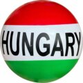 Europlast, Magyarország szurkolói gumilabda, 23 cm