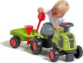 Falk, Baby Claas traktor utánfutóval, világoszöld
