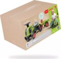 Falk, Baby Claas traktor utánfutóval, világoszöld