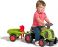Falk, Baby Claas traktor utánfutóval, világoszöld
