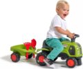 Falk, Baby Claas traktor utánfutóval, világoszöld