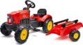Falk, Traktor Supercharger utánfutóval, piros