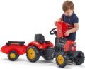 Falk, Traktor Supercharger utánfutóval, piros