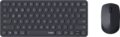 Rapoo 9010M billentyűzet + egér szett (magyar, vezeték nélküli, multi-mode, ultra-slim, sötét szürke)