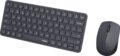 Rapoo 9010M billentyűzet + egér szett (magyar, vezeték nélküli, multi-mode, ultra-slim, sötét szürke)