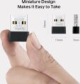Mercusys MA20N USB WiFi adapter (AC650, Wi-Fi 5)