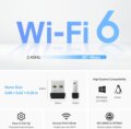 TP-Link Archer TX1U Nano USB WiFi adapter (AX300, Wi-Fi 6)