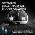 Logitech PRO X2 SUPERSTRIKE (gamer, vezeték nélküli, fehér)