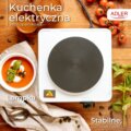 Adler AD 6503 elektromos főzőlap, 1500W