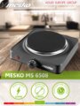 Mesko MS 6508 hordozható villanyrezsó, 1000W