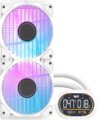 DarkFlash DH240D v2 fehér processzor vízhűtő