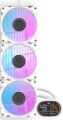 DarkFlash DH360D fehér processzor vízhűtő