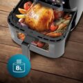 Cecotec Cecofry&Grill Duoheat 8000 forrólevegős sütő (8 l)