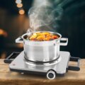 Clatronic EKP 3788 inox hordozható elektromos főzőlap, 1500W