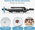 Clatronic EKP 3788 inox hordozható elektromos főzőlap, 1500W