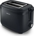 Philips 3000 Series HD2511/90 kenyérpirító, 2 szeletes, fekete