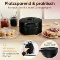 Clatronic Black WA 3832 szív alakú gofrisütő
