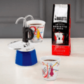 Bialetti Mini Express Kandinsky 1407 kotyogós kávéfőző, 2 személyes