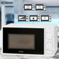 Bomann MW 6014 CB mikrohullámú sütő, 700W, fehér